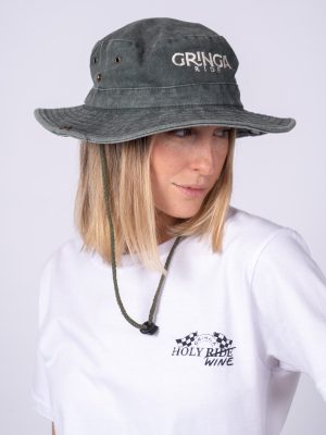 Sombrero Australiano Vintage GR Verde